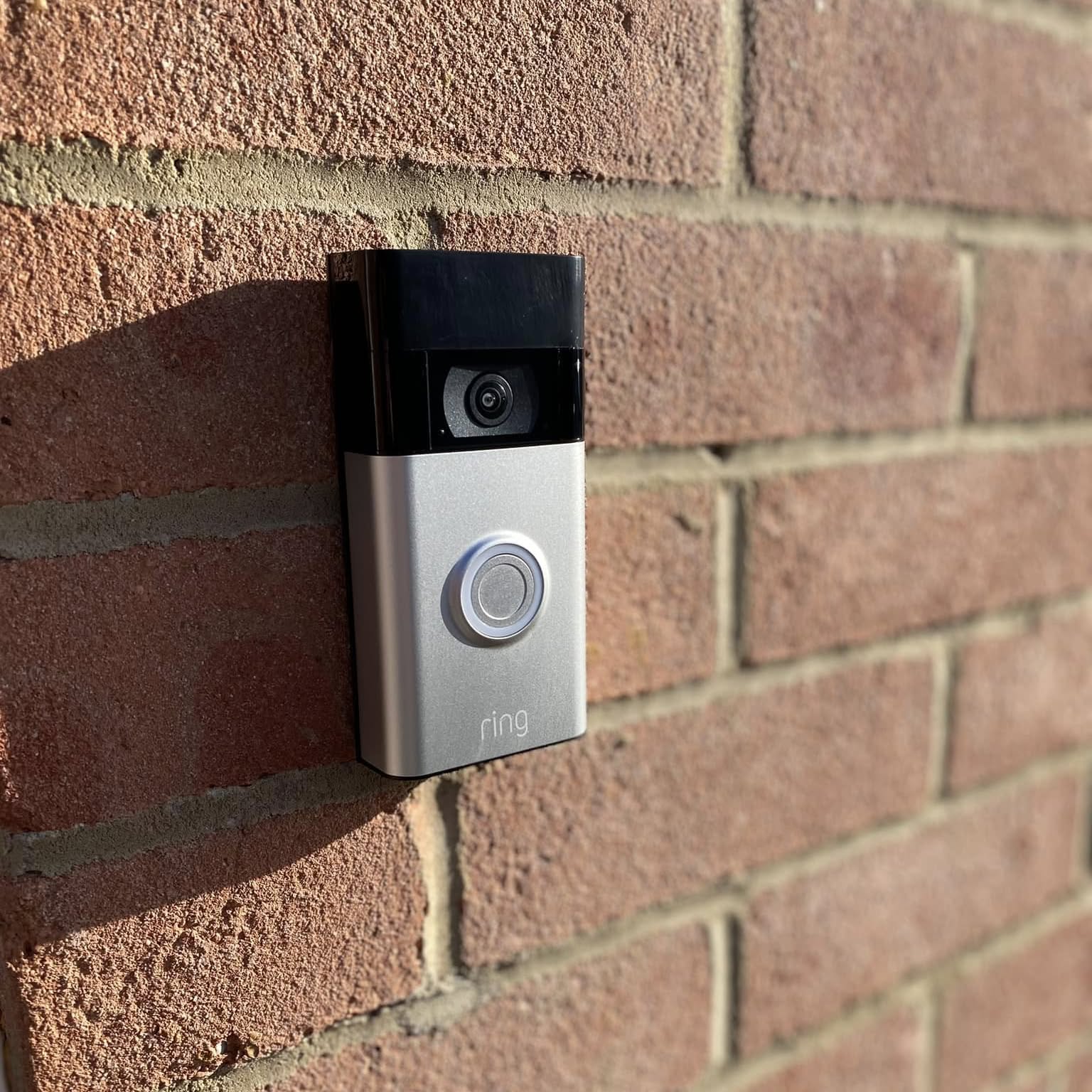 Video doorbell fitted and set up